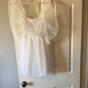 Forever 21 White Mini Dress